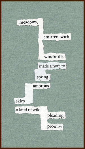 found poem © j.i. kleinberg ~ meadows